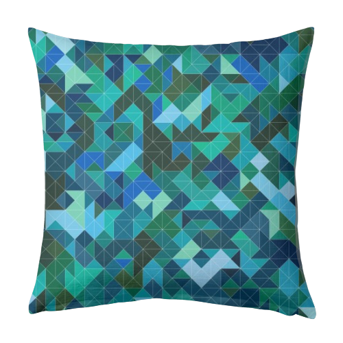 Camouflage - designed cushion by Mina & Jon Design