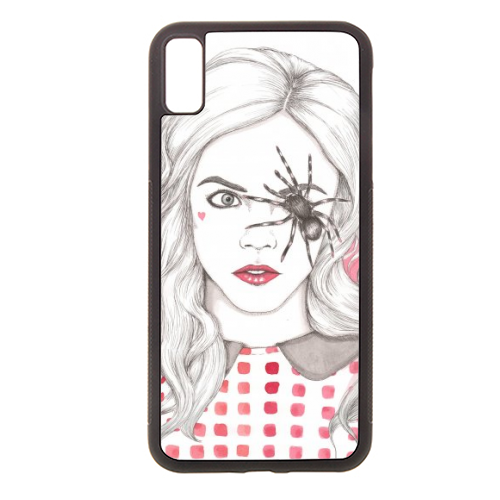 Miss Muffet - stylish phone case by Hannah McIntyre