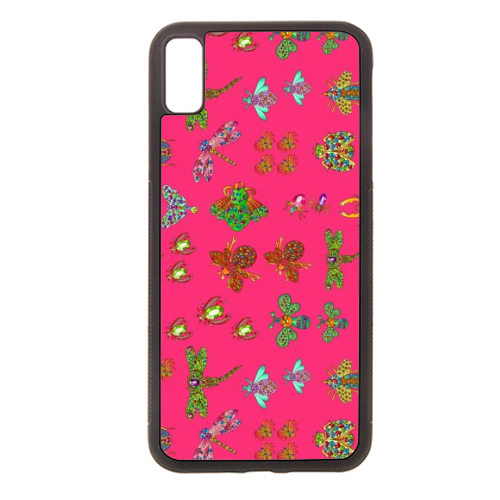 Pink Bugs - stylish phone case by Liz Bush