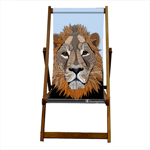 The Champion - canvas deck chair by Casey Rogers
