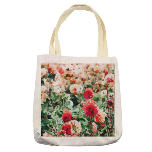Meadow - printed tote bag by Uma Prabhakar Gokhale