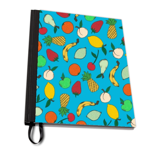 Fruit Salad - personalised A4, A5, A6 notebook by Yazmin Brooks
