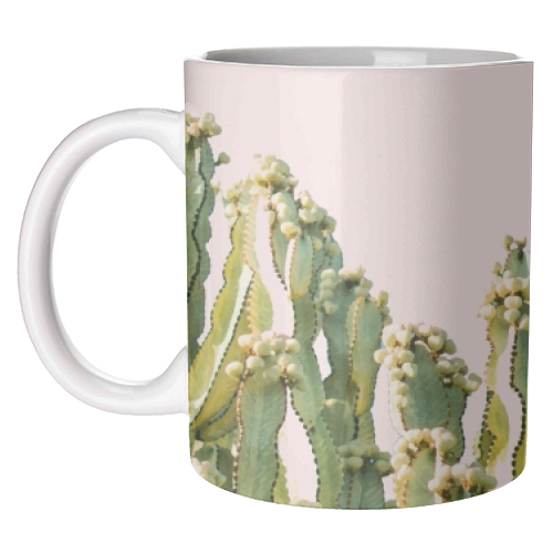Cactus Blush - unique mug by Uma Prabhakar Gokhale