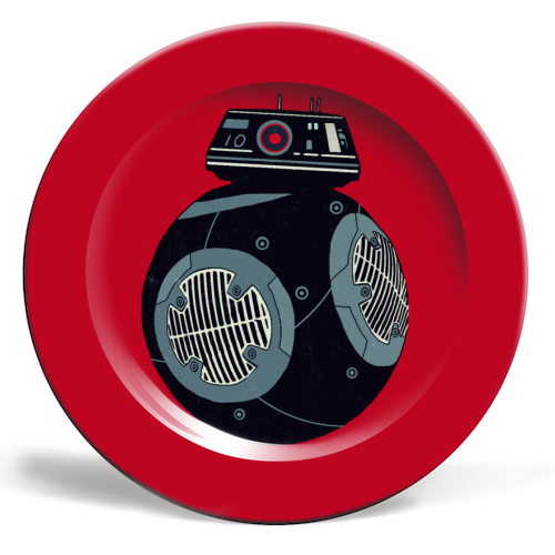 Star Wars Legends - BB-9E - ceramic dinner plate by Danny Welch