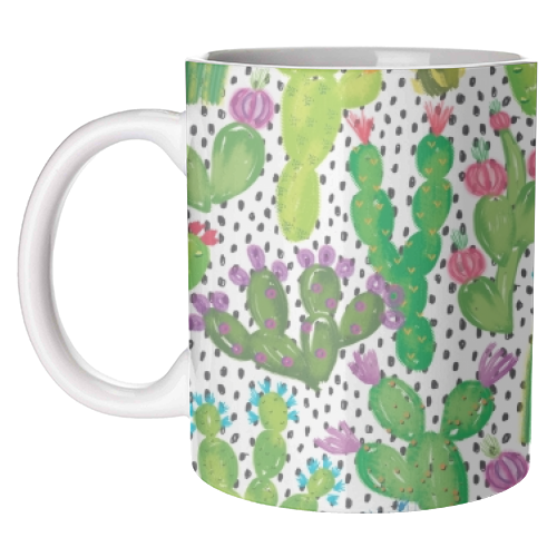 Desert Cactus - unique mug by Colour Pop Prints