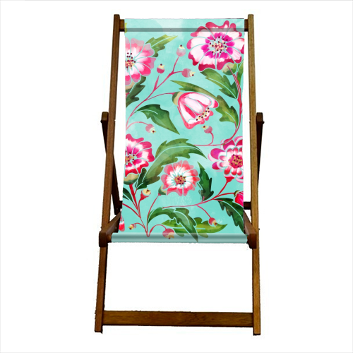 Flori - canvas deck chair by Uma Prabhakar Gokhale