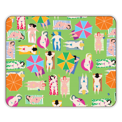 One day of summer - designer placemat by Fatpings_studio