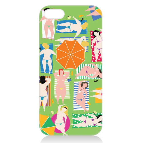 One day of summer - unique phone case by Fatpings_studio