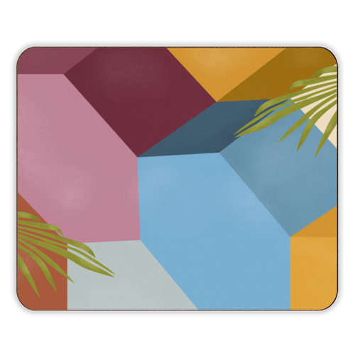 Flamingo - designer placemat by Fatpings_studio