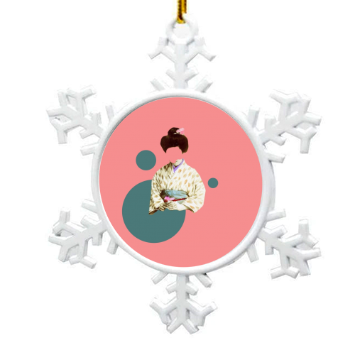 feel - snowflake decoration by ijoiskandar