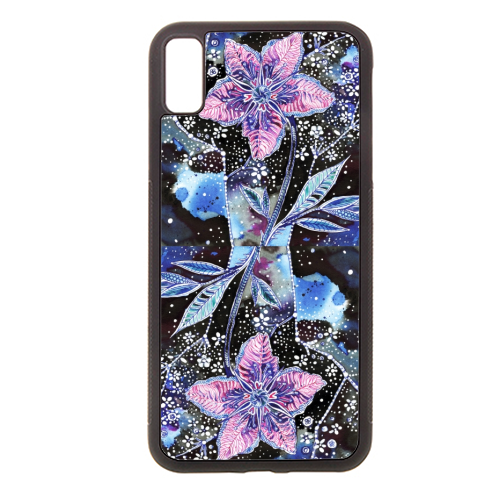 Space flower hellebore - stylish phone case by Aleshka K