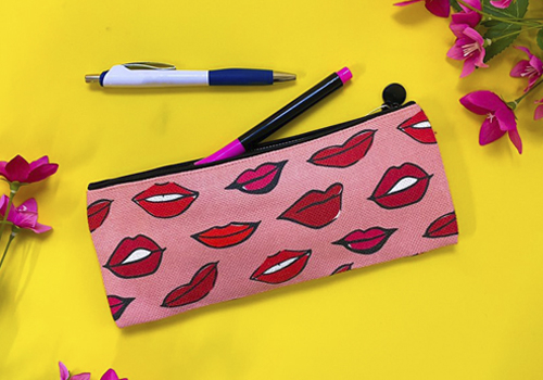 Buy personalised pencil case from UK designed by independent artists